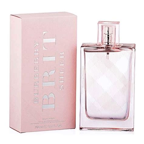 burberry brit woman eau de toilette 100 ml|burberry brit sheer fragrantica.